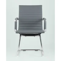 Кресло для посетителей TopChairs Visit серое