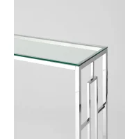 Консоль БРУКЛИН 120*40 серебро