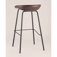 Стул барный Beetle Lite PU коричневый