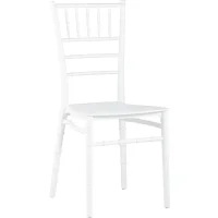 Стул Chiavari (Кьявари) пластик белый