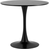 Стол Tulip D80 черный