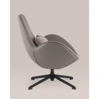 Кресло TopChairs Ostra серый