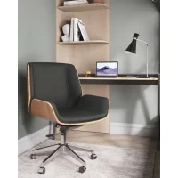 Кресло офисное TopChairs Crown SN черный