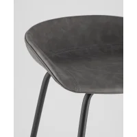 Стул барный Beetle Lite PU серый 2 шт
