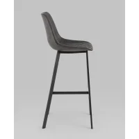 Стул барный TEXAS экокожа серый