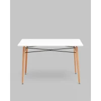Стол Eames DSW Rectangle New 120*80 белый
