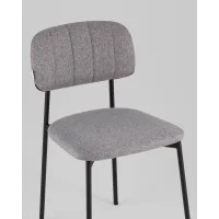 Стул Майло рогожка серый