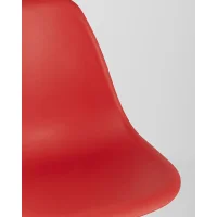 Стул Eames Style DSW красный (разборный каркас)