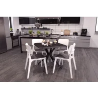 Пластиковый стол Sheffilton SHT-TU30/TT30 83/83 черный