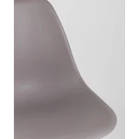 Стул Eames Style DSW темно-серый x4 (разборный каркас)