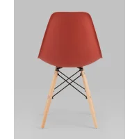 Стул Eames Style DSW терракотовый (разборный каркас)