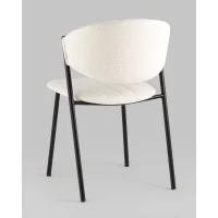Стул Харпер ткань рогожка молочный