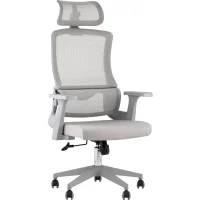 Кресло офисное TopChairs Vantage серый
