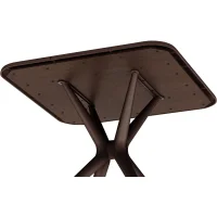 Пластиковый стол Sheffilton SHT-TU30/TT30 83/83 коричневый