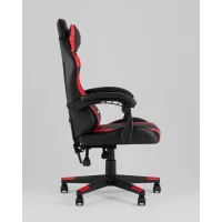 Кресло спортивное TopChairs Commander черно-красный