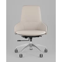 Кресло офисное TopChairs Soulo светло-серый, серый