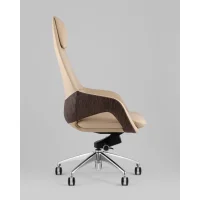 Кресло руководителя TopChairs Reign бежевый