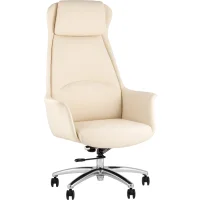 Кресло руководителя TopChairs Viking NEW бежевое