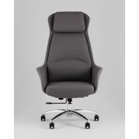 Кресло руководителя TopChairs Viking NEW серое