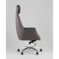 Кресло руководителя TopChairs Viking NEW серое