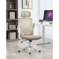 Кресло офисное TopChairs Airone бежевый ткань