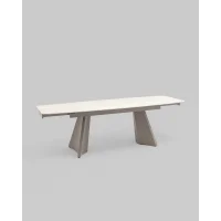 Стол обеденный Eliora 160-240*90 см серая керамика