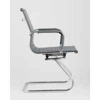 Кресло для посетителей TopChairs Visit серое 2 шт.