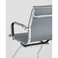 Кресло для посетителей TopChairs Visit серое 2 шт.