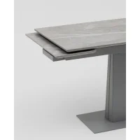 Стол Арнон 120-180/80/76 см керамика Larka grey