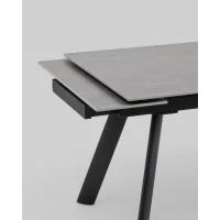 Стол Нэд 120-180/80/76 см столешница керамика Armani Grey