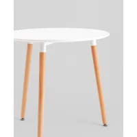 Стол круглый EAMES DST NEW D80 белый