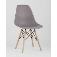 Стул Eames Style DSW темно-серый (разборный каркас)