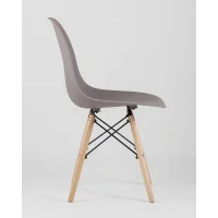 Стул Eames Style DSW темно-серый (разборный каркас)
