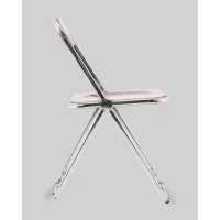 Стул Fold Pink складной розовый
