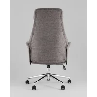 Кресло офисное TopChairs Neoma темно-серый ткань
