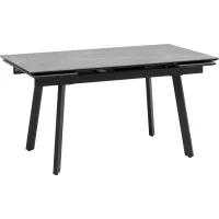 Стол Тайл 140-200/85/75 столешница керамика Larka Grey