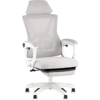 Кресло офисное TopChairs Vecto серый