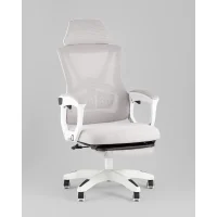Кресло офисное TopChairs Vecto серый
