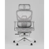 Кресло офисное TopChairs Vertus серая сетка