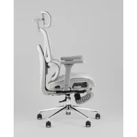 Кресло офисное TopChairs Vertus серая сетка