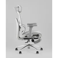 Кресло офисное TopChairs Vertus серая сетка