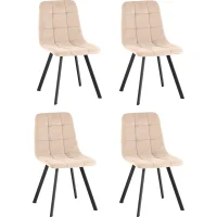 Стул Одди Original Square велюр бежевый (набор 4 шт)