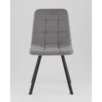 Стул Одди Original Square велюр серый (набор 4 шт)
