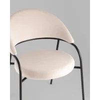 Стул Тилль велюр кремовый