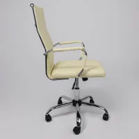 Кресло поворотное ELEGANCE, LIGHT, ECO, кремовый