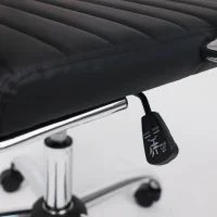Кресло поворотное ELEGANCE, LIGHT, ECO, черный