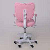 Кресло поворотное Catty, котенок розовый, ткань