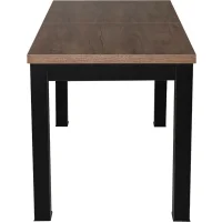 Стол раздвижной Black, 110(149)*67, дуб канзас, лдсп