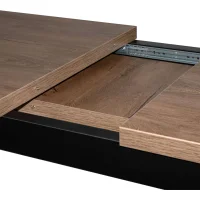 Стол раздвижной Black, 110(149)*67, дуб канзас, лдсп