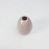 Ваза керамическая MARS, светло-серый, 11*15см